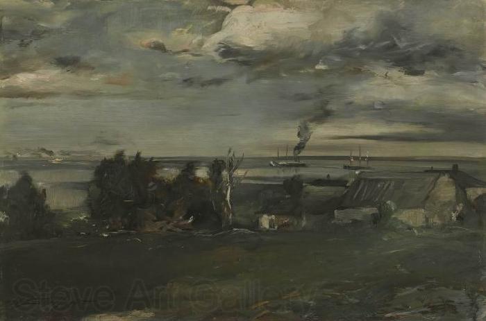 Walter Shirlaw Lake Superior Spain oil painting art